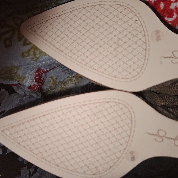 Jessica simpson Harvie knee high boot Brown snake skin Brand new size 9 - Picture 4 of 5